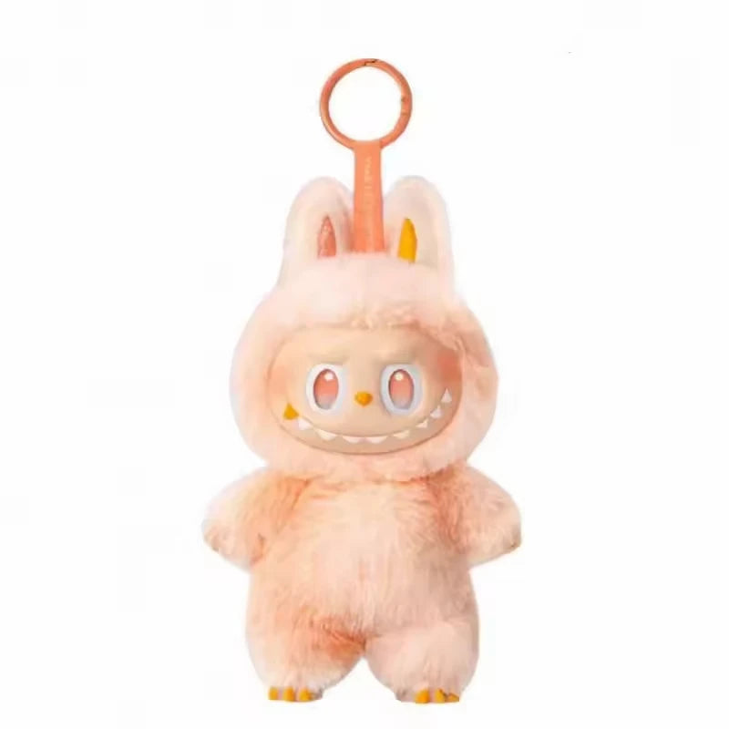 LABUBU Original Authentic Pop Mart the Monsters Macaron Have a Seat Vinyl Blind Boxes Plush Doll Cute Lovely Toys Mystery Boxes