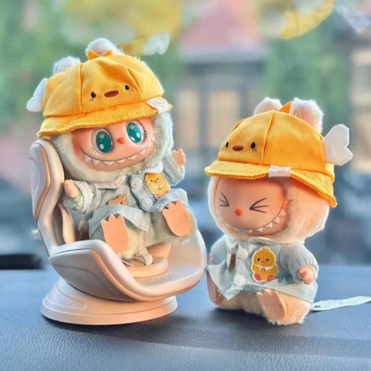 Labubu Is Suitable for Car Seat Model Decoration Toys Cute Labubu Car Accessories Decoration
